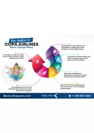 Major Guidelines for Copa Airlines Name Change Policy