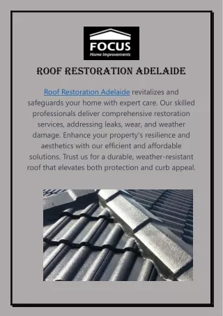 Roof Restoration Adelaide.3