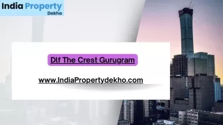 Dlf The Crest Gurugram