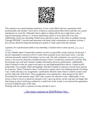 Narrative Essay Writing Tips