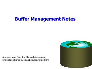 Buffer Management Notes