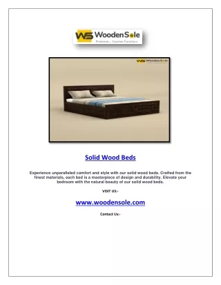 Solid Wood Beds