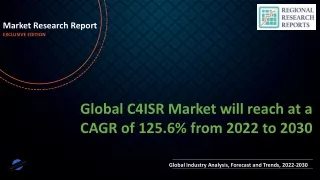 C4ISR Market will reach at a CAGR of 125.6% from 2022 to 2030