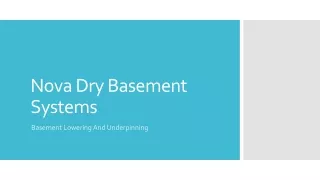 Basement Hydrostatic Pressure