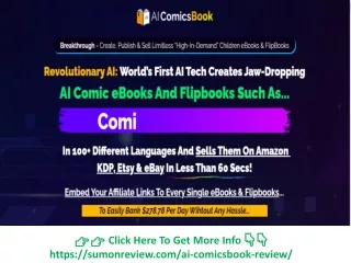 AI ComicsBook Review – World’s First “ Ai Comics Book & Flipbooks” Creator App