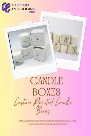 Candle Boxes