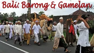 Bali1 Barong & Gamelan