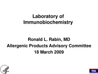Laboratory of Immunobiochemistry