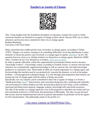 Essays Marked By Teachers