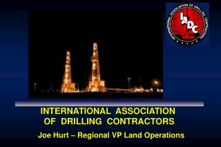 INTERNATIONAL ASSOCIATION OF DRILLING CONTRACTORS