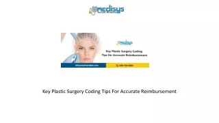 Key Plastic Surgery Coding Tips For Accurate Reimbursement