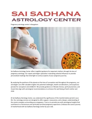 pregnanacy astrology