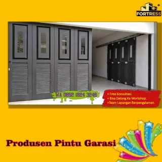 FREE SURVEY..!! Wa 0852 1824 3246 Jual Pintu Garasi Besi Fortress Untuk Kantor Di Lampung