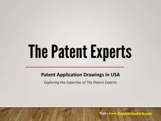 Patent Application Drawings in USA | The Patent Experts