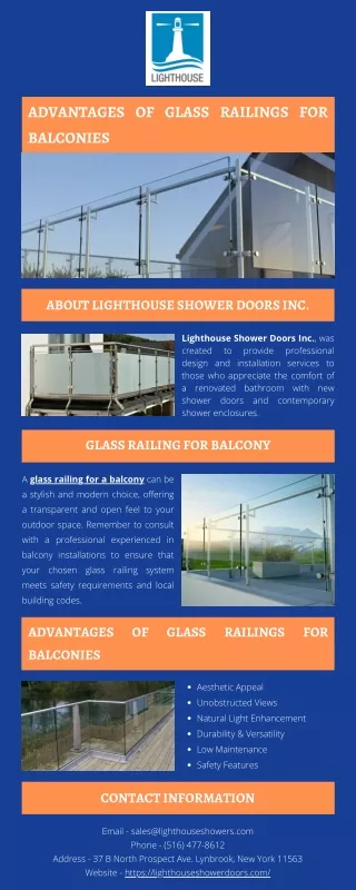 Advantages of Glass Railings for Balconies