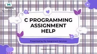 Mastering C Programming: Expert Assignment Help