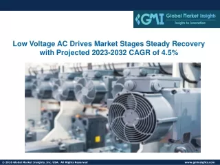 Low Voltage AC Drives Market Stages Steady Recovery with Projected 2032 CAGR 4%