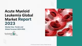 Acute Myeloid Leukemia ppt