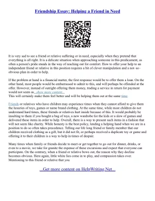Essay Help Service