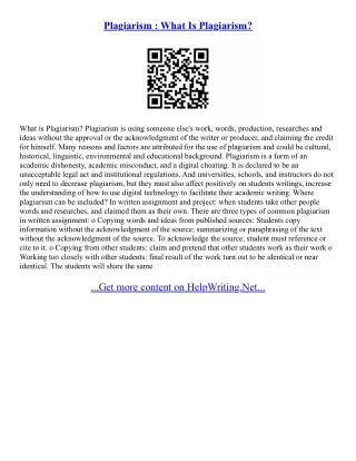 Scan My Essay For Plagiarism