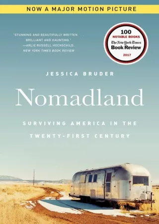 Download⚡️PDF❤️ Nomadland: Surviving America in the Twenty-First Century