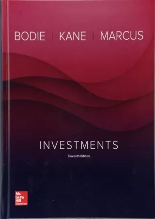 [PDF]❤️DOWNLOAD⚡️ Investments - Standalone Book