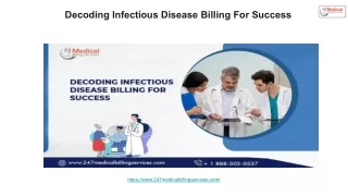 Decoding Infectious Disease Billing For Success