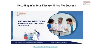 Decoding Infectious Disease Billing For Success