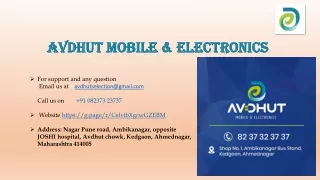 Home Appliance Dealer in Ahmednagar  Avdhut Selection