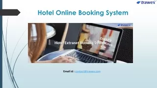 Hotel Online Booking System