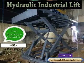 Industrial Hydraulic Lift,Hydraulic Industrial Lift,Hydraulic Scissor Lift,Industrial Goods Lift, Manufacturers,Tamilnad