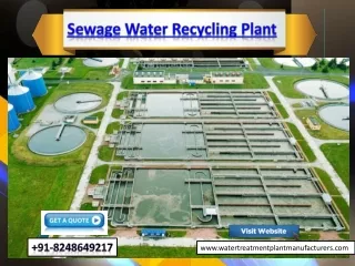 Sewage Water Recycling Plant,Effluent Water Plant AMC Services,O and M Water Treatment Plant Companies,Near Chennai,Tami
