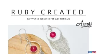 The Allure of Ruby gemstone: Beyond Beauty to Symbolism