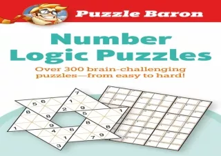 ❤️PDF⚡️ Puzzle Baron's Kids Logic Puzzles: Nearly 400 Brain Challenges for Developing