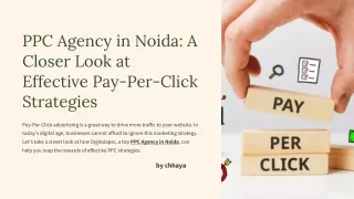 PPC-Agency-in-Noida-A-Closer-Look-at-Effective-Pay-Per-Click-Strategies