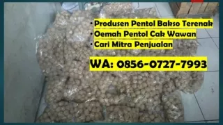 Open Mitra Penjualan! 0856 0727 7993 (WA) Oemah Pentol Spesial Cak Wawan - Pabrik Bakso Pentol Lombok Malang Pasuruan