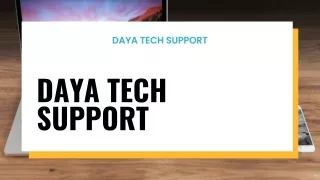Optimize Your Macbook with Daya Tech Support Dubai's Leading Macbook Service Center