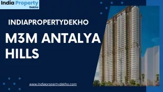 M3M Antalya Hills | M3M Antalya Hills Gurgoan