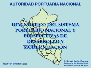 AUTORIDAD PORTUARIA NACIONAL