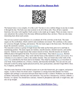 6 Paragraph Essay Format