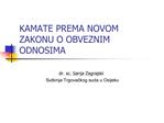 KAMATE PREMA NOVOM ZAKONU O OBVEZNIM ODNOSIMA