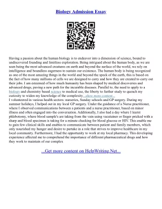 Suny Common Application Essay