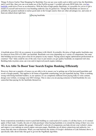 Everything You've Ever Wanted to Know About buy backlink