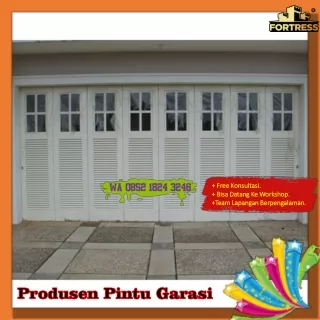 CUSTOM UKURAN..!! Wa 0852 1824 3246 Jual Pintu Garasi Besi Fortress Untuk Rumah Di Jawa Timur