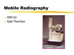 Mobile Radiography