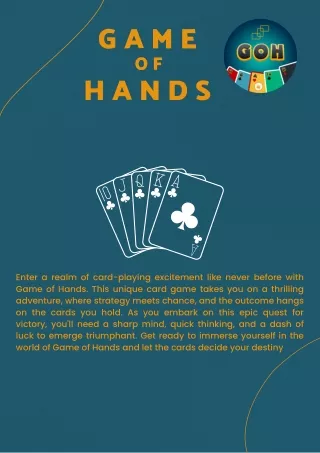 Game of hands PDF