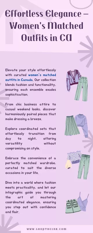 Effortless Elegance – Women's Matched Outfits in CA