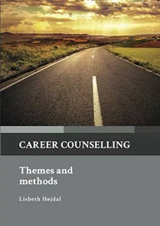 Download⚡️ Career Counselling: Themes and Methods