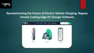 EV Charger in Software - Regeny