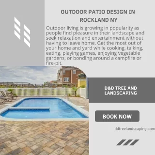 Outdoor Patio Design in Rockland NY
